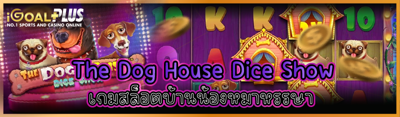 The Dog House Dice Show  เกมสล็อตบ้านน้องหมาหรรษา 